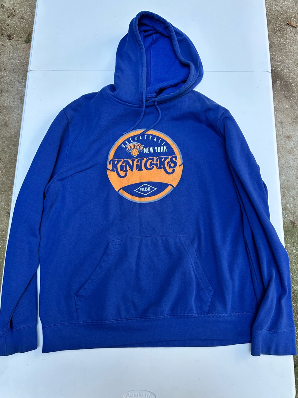 NBA Blue Knicks Hoodie